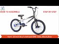 How To Assemble Kent  20 inch Ambush BMX Boy's Bike, Black,Blue