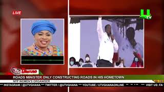 Road Minister only constructing roads in his hometown - NPP Women's Organizer