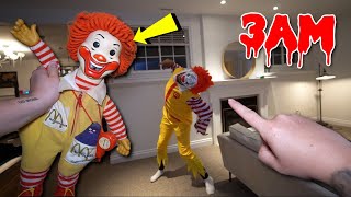 DO NOT USE RONALD MCDONALD VOODOO DOLL AT 3 AM CHALLENGE!! (SCARY)