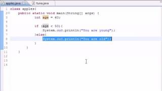 Java Programming Tutorial 18 Nested if Statements