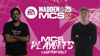 Madden 25 | $1,000,000 MCS Playoffs Kickoff | Astro vs. Wes