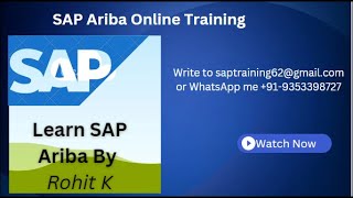 SAP Ariba Contract Process