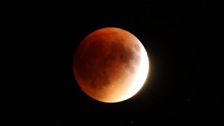 Supermoon Lunar Eclipse Time Lapse 09/27/2015