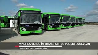 Vinerea verde în transportul public sucevean. Prima ediție: 7 aprilie 2023