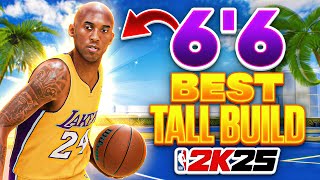 DRIBBLING ON A 6'6 TALL BUILD IS GAMEBREAKING ON NBA 2K25! #1 BEST TALL GUARD BUILD ON NBA 2K25!