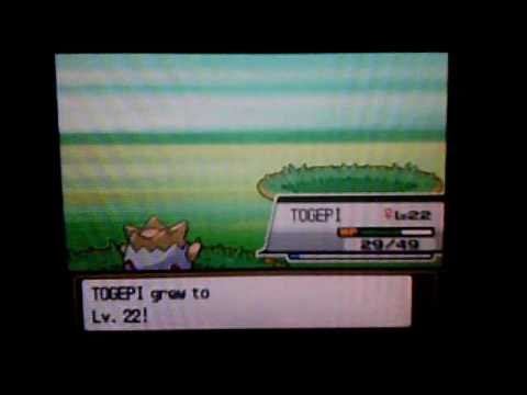 Pokemon Heart Gold/ Soul Silver - How to Evolve Togepi (Easiest and Fastest way) Pokemon Heart Gold/ Soul Silver - How to Evolve Togepi (Easiest and Fastest way)