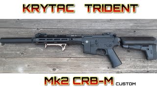 【クライタック トライデント】【Airsoft】【KRYTAC TRIDENT Mk2 CRB-M】銃器メーカーが作ったエアソフトガンを弄ってみた。