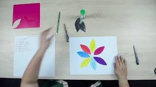 Grade 3-  Science - Lesson 12 - Creating a flower reflecting  positive and negative characteristics