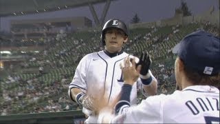 栗山の匠な一撃！第2号ソロHRで埼玉西武勝ち越し 2012.07.26 L-M