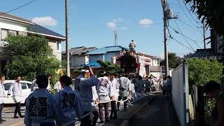 佐倉秋祭り　野狐台町の御神酒所（屋台）　2024/10/13  a2