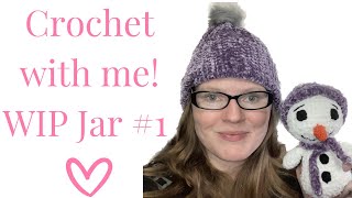 Crochet with me! WIP Jar project #1