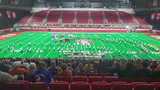 Kearney High Marching Band at Quad States Regional Championships, Vermillion, SD 2024