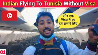 Do Indians Need Visa For Tunisia ? Flying to Monistir Tunisia 🇹🇳#IndianInTunisia