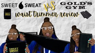 Sweet Sweat review and results| How to lose belly fat #SweetSweat #GoldsGym #WaistTrimmer