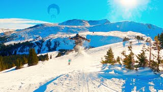 Skiing Breckenridge Ski Resort Colorado Top to Bottom