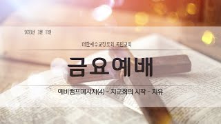 [ 목민교회 ] 금요예배 - 예비캠프메세지(4) 지교회의 시작 - 치유 - 류광수 목사 - 2023.03.17