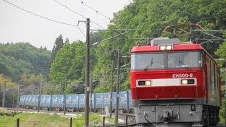 JR貨物EH500-81【金太郎】東北本線貨物列車(トヨタロングパスエクスプレス)