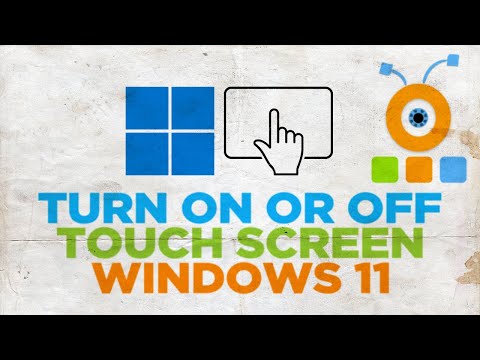 How to Enable the Touchscreen in Windows 11