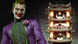 Mortal Kombat 11 Joker Gameplay Klassic Tower Walkthrough MK11 (No Commentary)