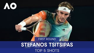 Stefanos Tsitsipas | Top 5 Shots (1R) | Australian Open 2022