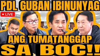 JIMMY GUBAN IBINUNYAG ANG MGA TAONG TUMATANGGAP SA BUREAU OF CUSTOMS!