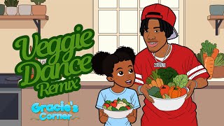 Veggie Dance Remix ft. 2Rare | Eating Healthy with Gracie’s Corner | Kids Song +