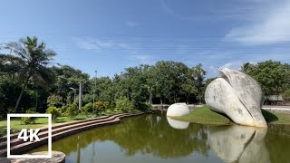 Veli Tourist Village, Trivandrum | 4K ASMR Sounds | Walking Tour | Nomad Ambience