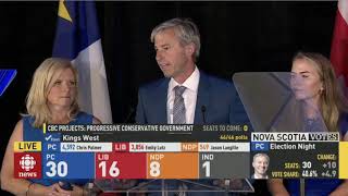 PC Party wins Nova Scotia election, Leader Tim Houston speaks