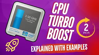 CPU Turbo Boost Explained with Examples for Beginners Under in 2 Minutes