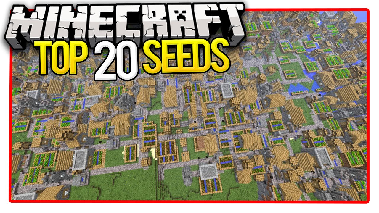 Minecraft Top 20 Seeds (Minecraft PE Seeds & Minecraft PC Seeds) 2016 ...