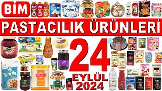 BİM PASTA MALZEMELERİ BU SALI | BİM AKTÜEL PASTA YAPIM ÜRÜNLERİ | BİM 24 EYLÜL 2024 KATALOĞU