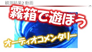 霧箱で遊ぼう ~自宅でできる放射線観察～ (オーディオコメンタリー)