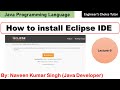 How to Install Eclipse IDE 2022 09 on Windows | Java Programming Language | Java