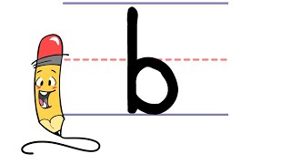 Pencil Pete's Learn to Print - Lowercase b