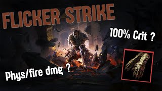 Build PoE 2 - Un tout nouveau FLICKER STRIKE !! Physical/fire damage !!