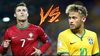 Cristiano Ronaldo vs Neymar Jr ● Craziest Skills Goals ● Portugal Brazil 20152016 HD   10Youtube com