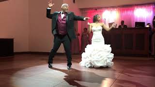 GREATEST DAD DAUGHTER WEDDING DANCE EVER! MUST WATCH!!