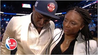 Zion Williamson gets emotional after New Orleans Pelicans select him No. 1 overa