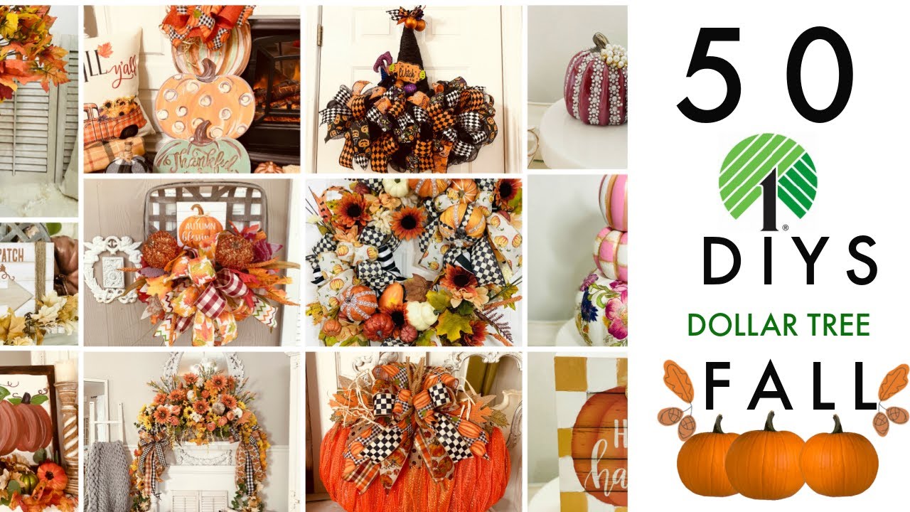рџќѓ50 Diy Dollar Tree High End Fall Decor Craftsрџќѓ I Love Fall Ep 23