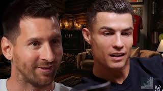 Ronaldo and Messi prepare talkshow #ronaldo #messi #urcristiano