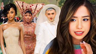 Pokimane Reacts To Met Gala 2024 Outfits