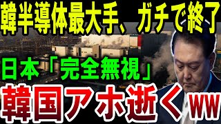 【絶望】韓国半導体業界崩壊寸前！日本の完全無視で地獄の時代が到来」【ゆっくり解説】