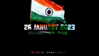 26 January Coming Soon Status| Republic Day Status Full Screen Status 2024|happy republic day status