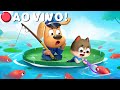 🔴 AO VIVO 🔴 Detetive Labrador 👮‍♂ Aventuras na Pescaria 🎣Sheriff Labrador em Português