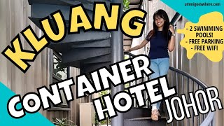 KLUANG CONTAINER HOTEL with Two Swimming Pools! - Unique Accommodation in Johor, Malaysia (A Review)