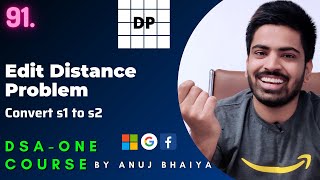 Minimum Edit Distance Problem | DP | Dynamic Programming | DSA-One Course #91