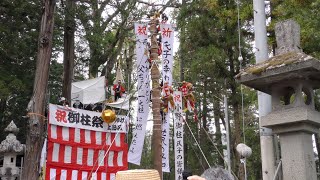 「特別番組」「小野神社 御柱祭  総集編・平成29年制作」長野県塩尻市北小野