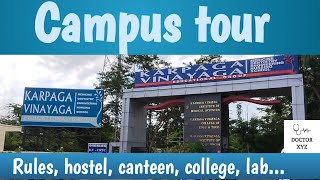 Karpaga vinayaga medical college ll Maduranthagam, Tamilnadu ll mbbs 🧑🏻‍⚕️ll campus tour ll