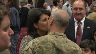 Nikki Haley's husband Michael deploys with SC Guard