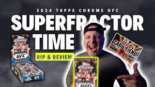 NEW 2024 Topps Chrome UFC Hobby Box RIP & REVIEW | EP. 27